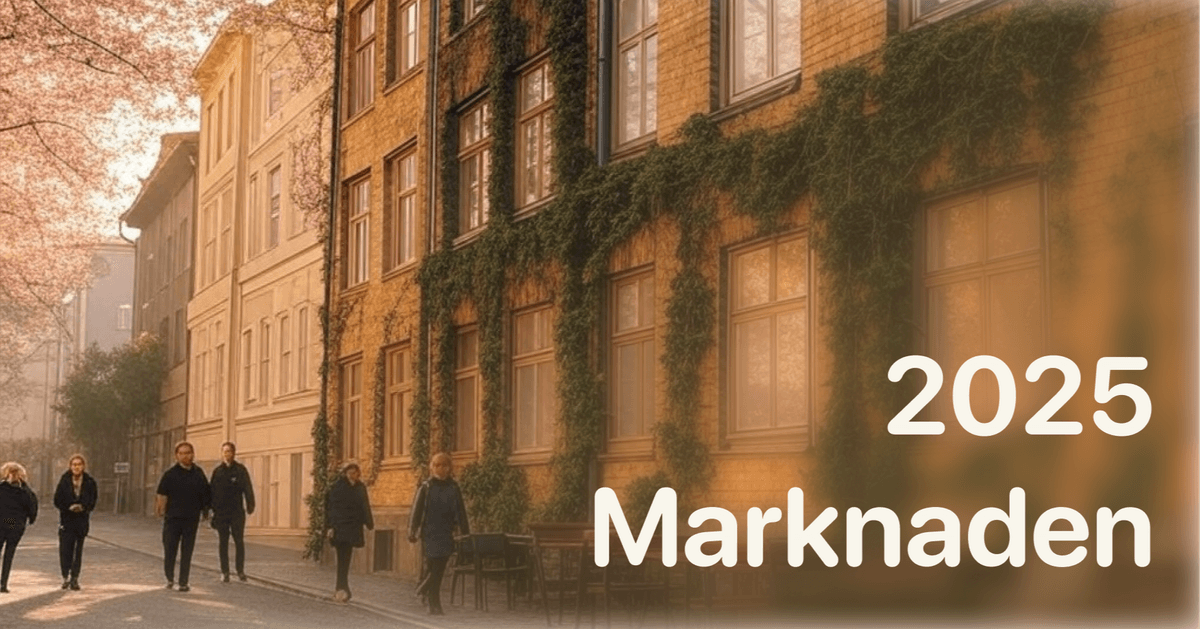 Stabilisering på fastighetsmarknaden 2025 – Vad betyder det för dig? thumbnail