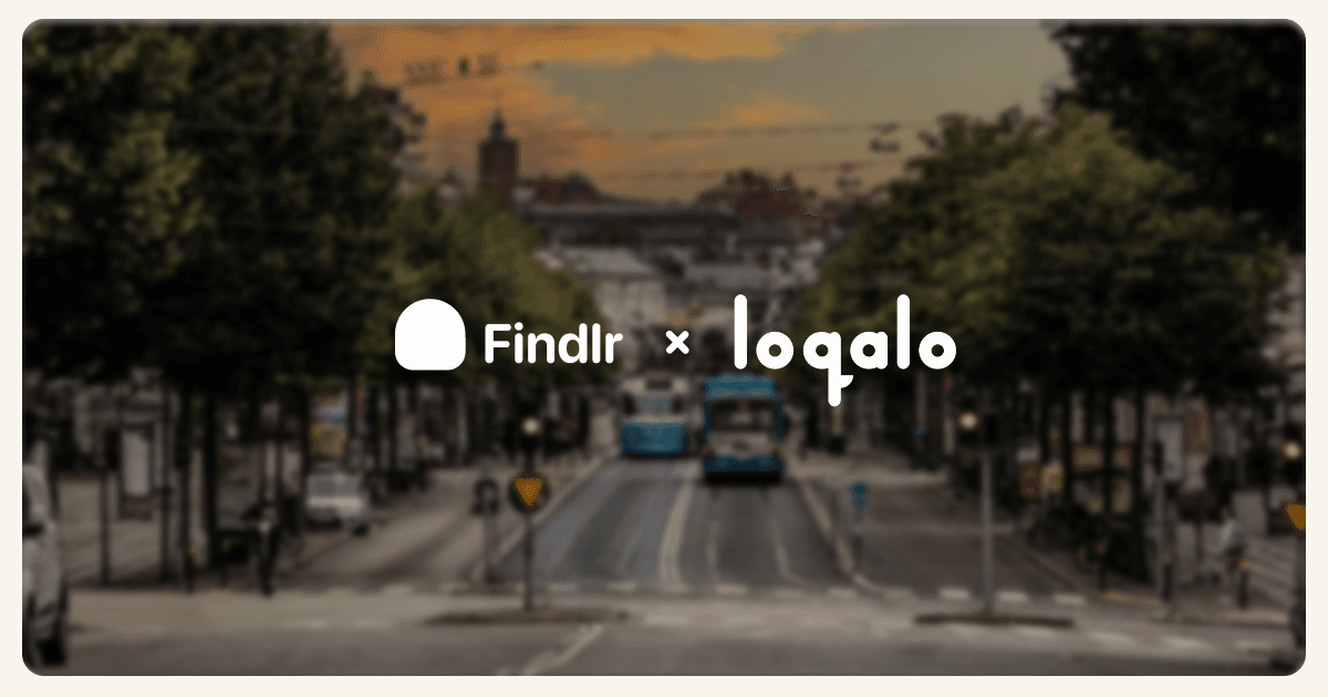 Loqalo är nu på Findlr thumbnail