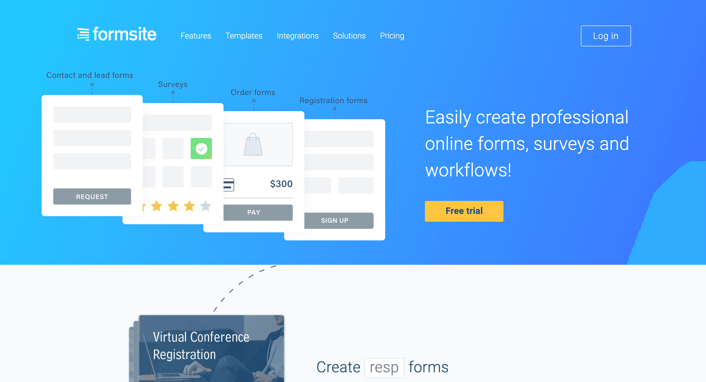 Formsite is a versatile form-builder.